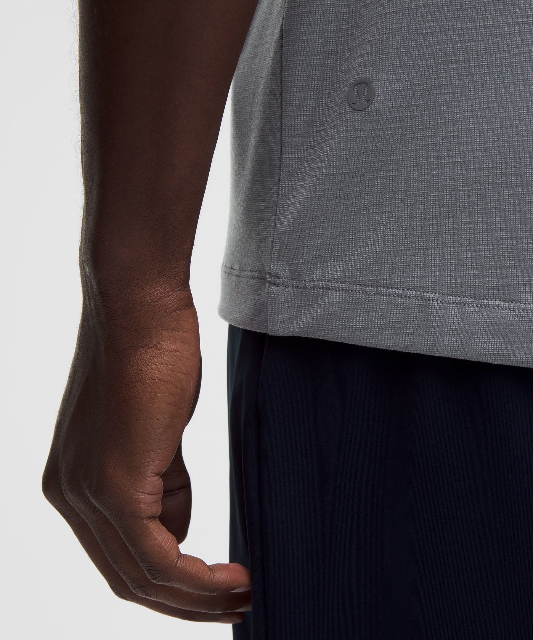Lululemon Evolution Short-Sleeve Polo Shirt Solar Grey