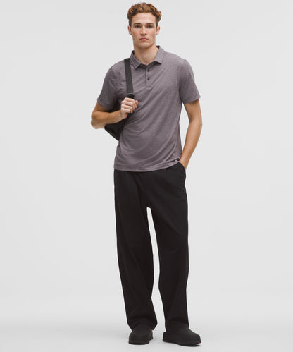 Lululemon Evolution Short-Sleeve Polo Shirt Heathered Sequoia