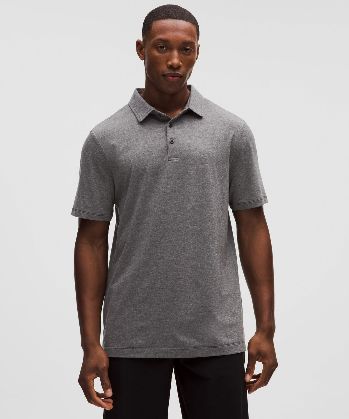 Men's lululemon Evolution Short-Sleeve Polo Shirt, fabric detail