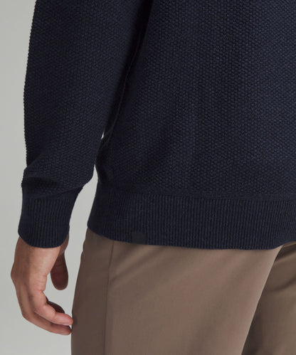 Lululemon Textured Knit Classic-Fit Crewneck Sweater