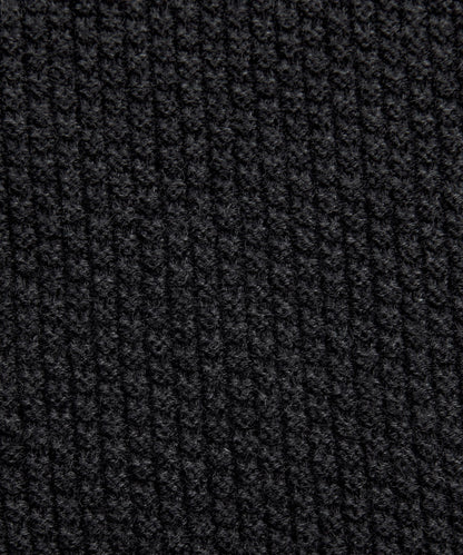 Lululemon Textured Knit Crewneck Sweater Heathered Black
