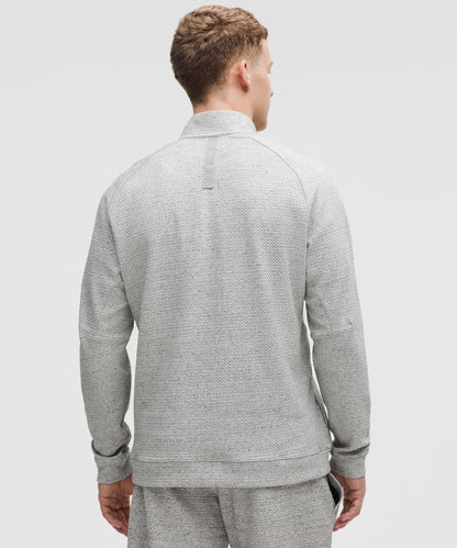 Lululemon Textured Double-Knit Cotton Half Zip