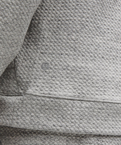 Lululemon Textured Double-Knit Cotton Half Zip