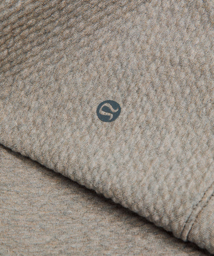 Lululemon Textured Double-Knit Cotton Half Zip