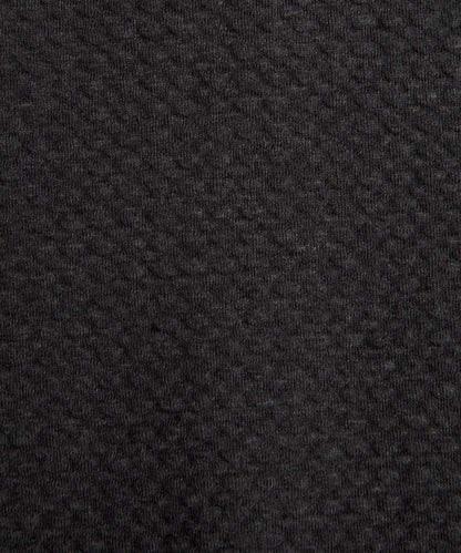 Lululemon Textured Double-Knit Cotton Hoodie Heathered Black/Black
