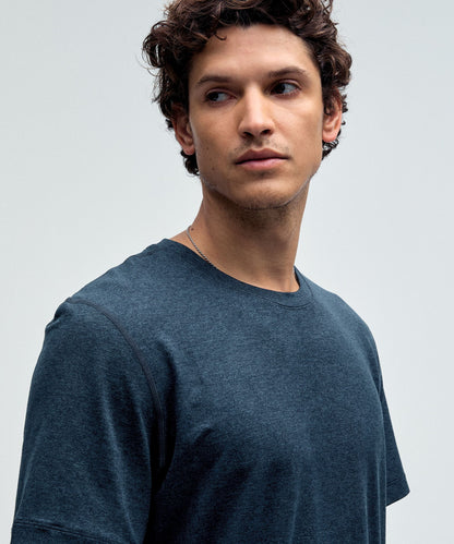Lululemon Soft Jersey Short-Sleeve Shirt Heathered Classic Navy/Heathered True Navy