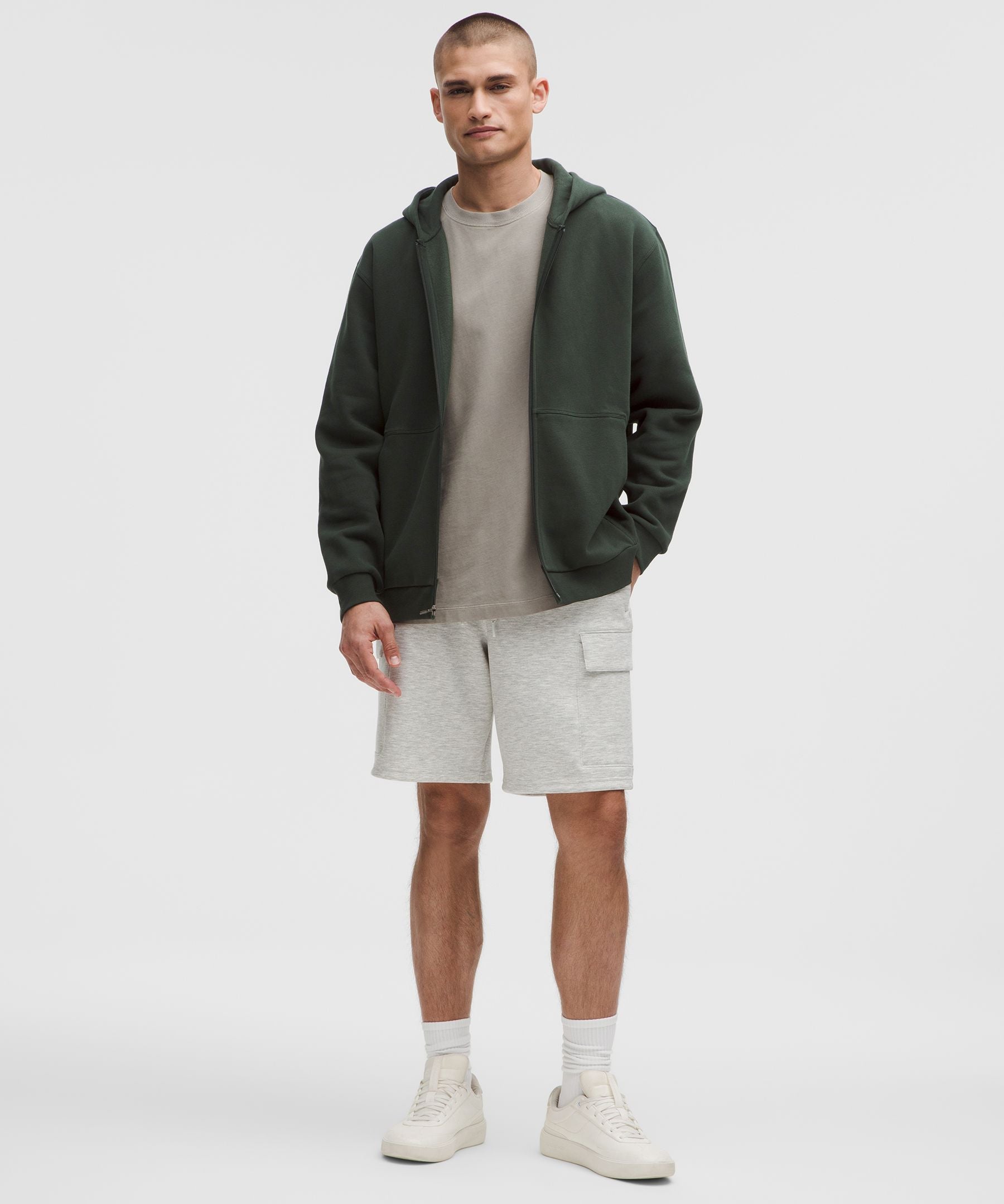 Lululemon Steady State Full-Zip Hoodie Rainforest Green