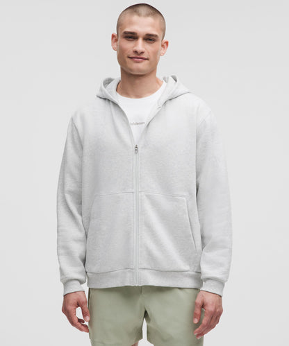 Lululemon Steady State Full-Zip Hoodie Heathered Core Ultra Light Grey
