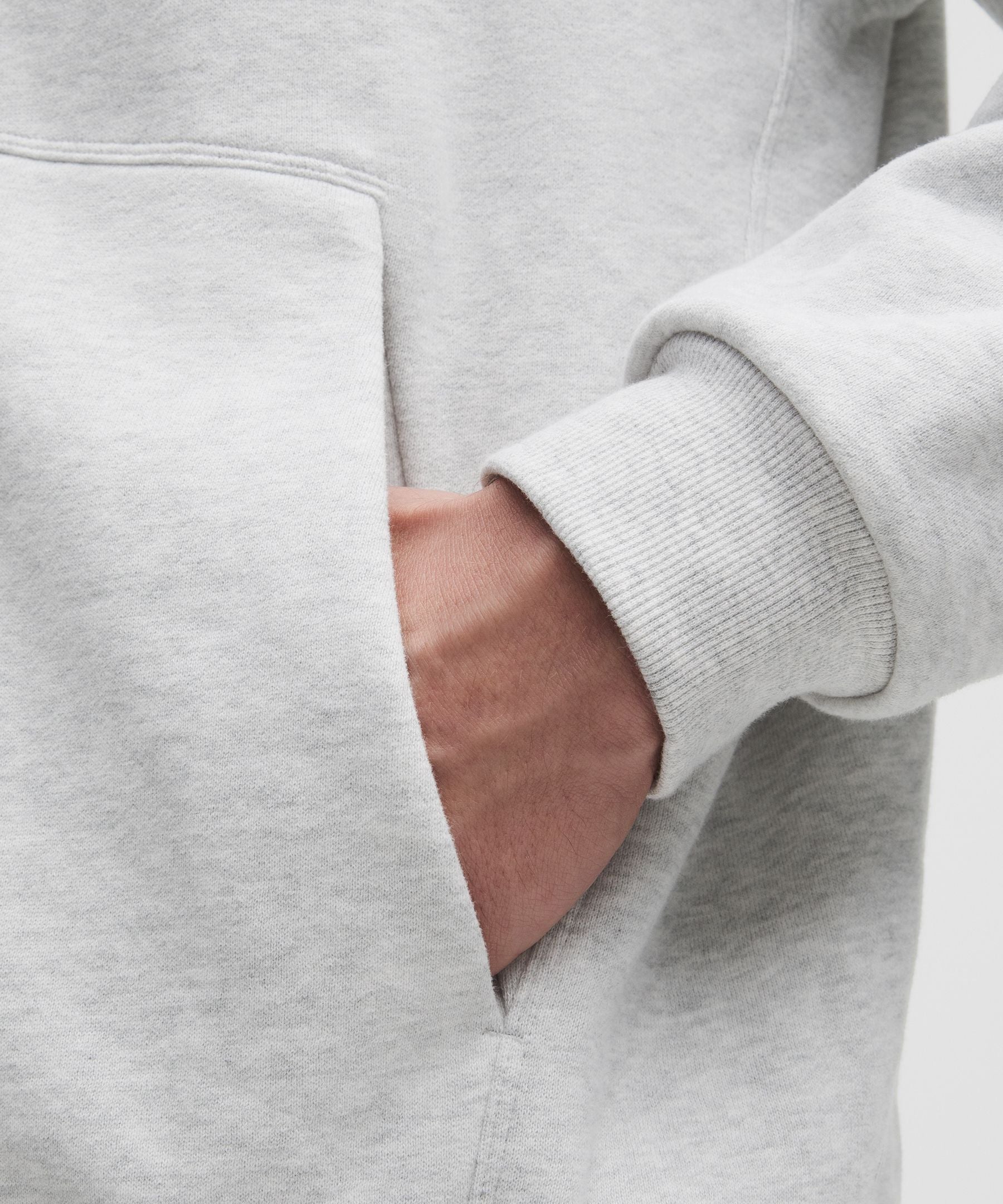 Lululemon Steady State Full-Zip Hoodie Heathered Core Ultra Light Grey