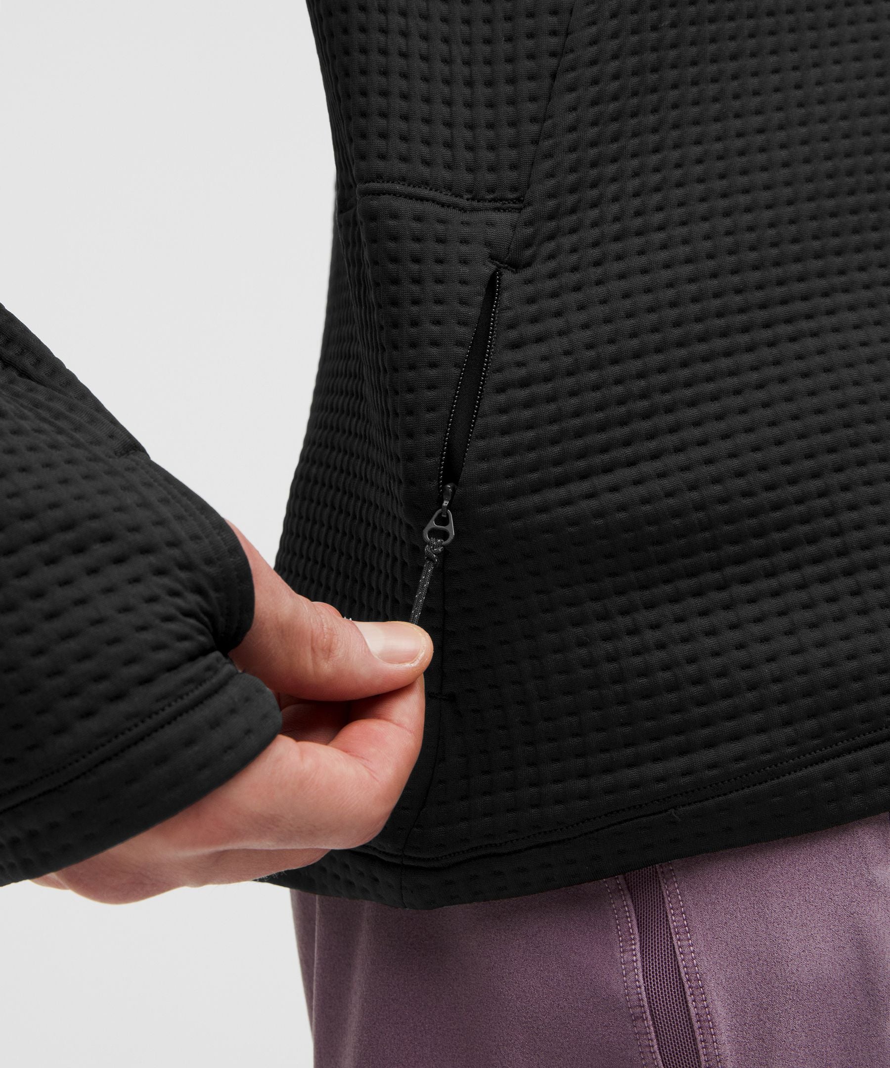 Lululemon Waffle-Knit Half Zip