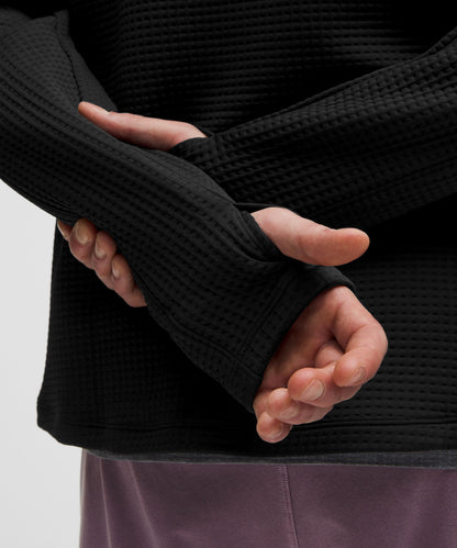 Lululemon Waffle-Knit Half Zip