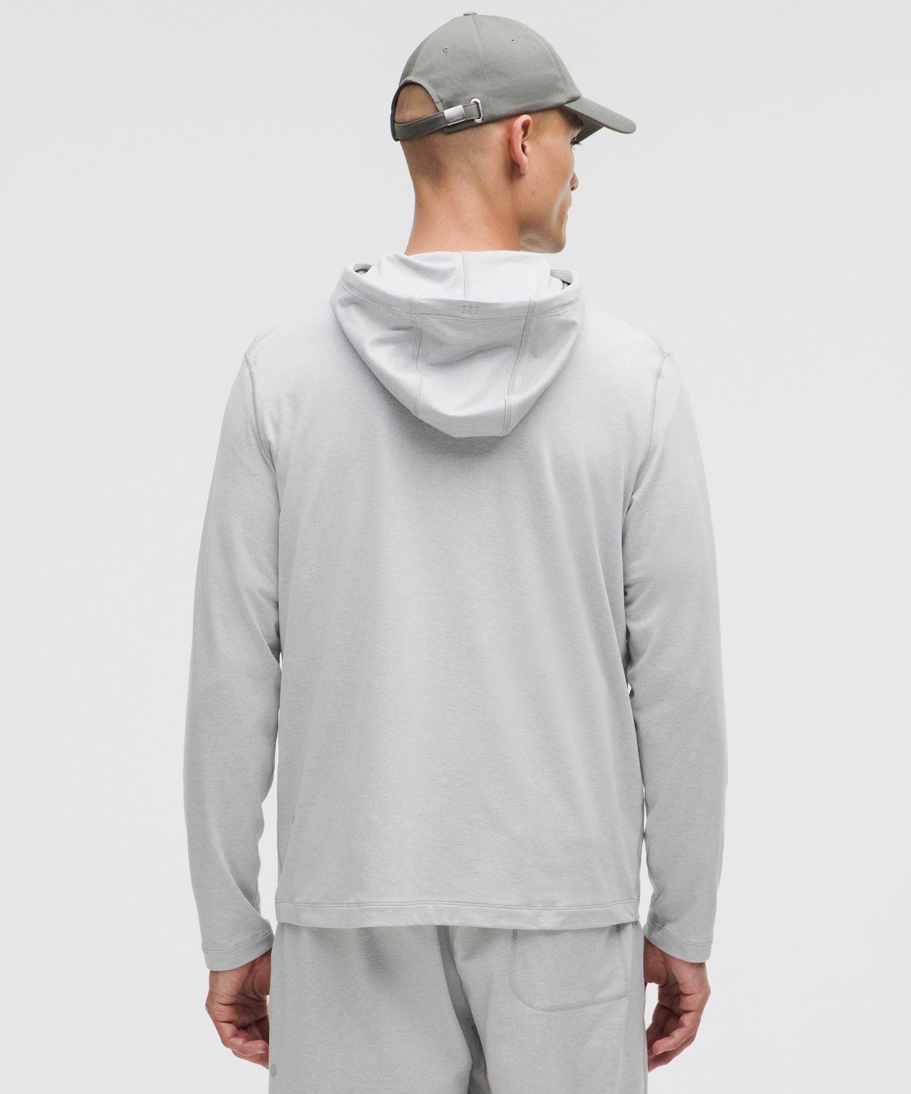 Lululemon Soft Jersey Pullover Hoodie Heathered Vapor/Heathered Silver Drop