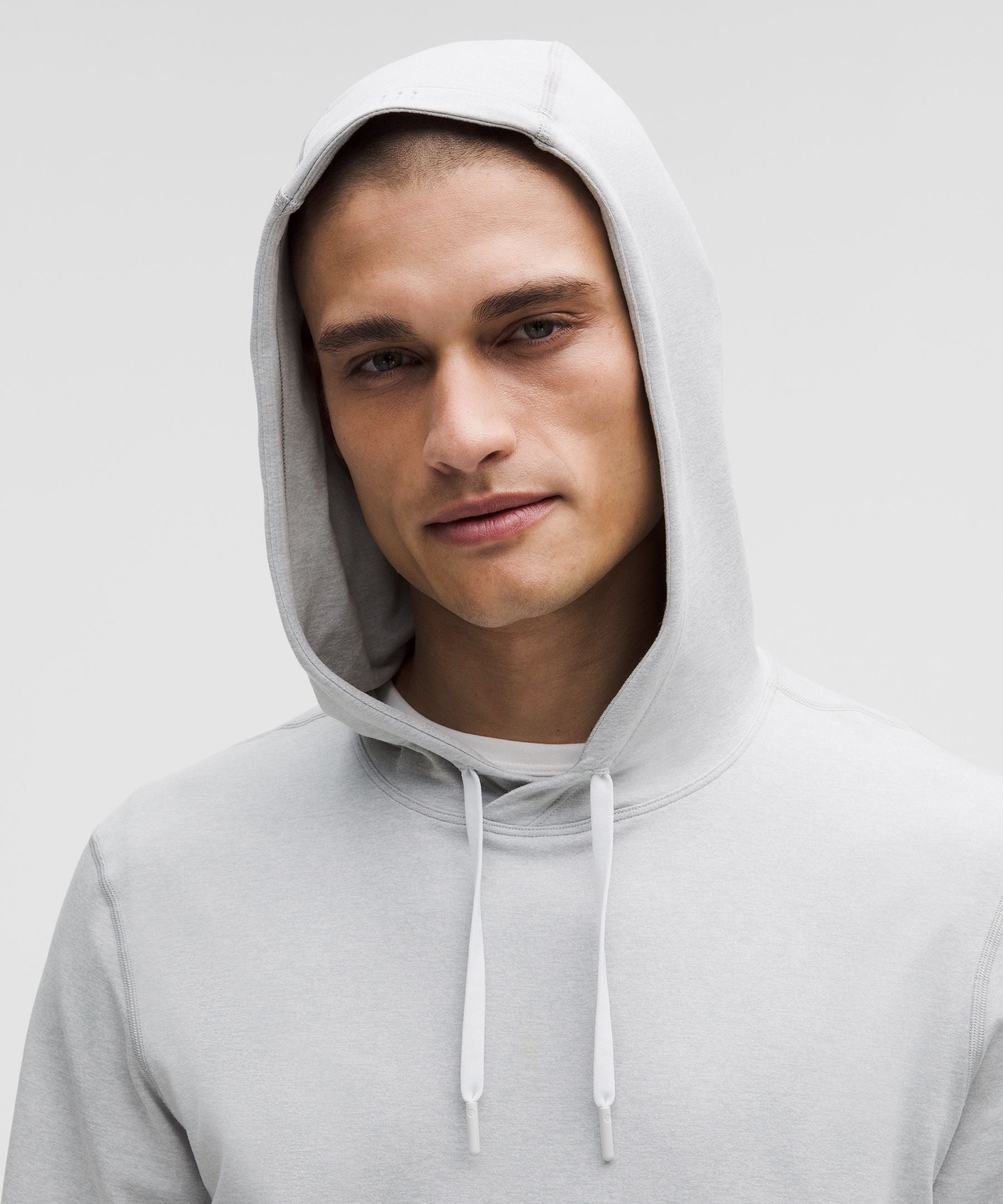 Lululemon Soft Jersey Pullover Hoodie Heathered Vapor/Heathered Silver Drop