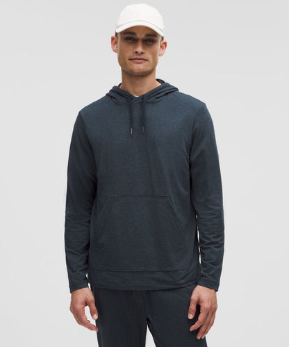 Lululemon Soft Jersey Pullover Hoodie Heathered Classic Navy/Heathered True Navy
