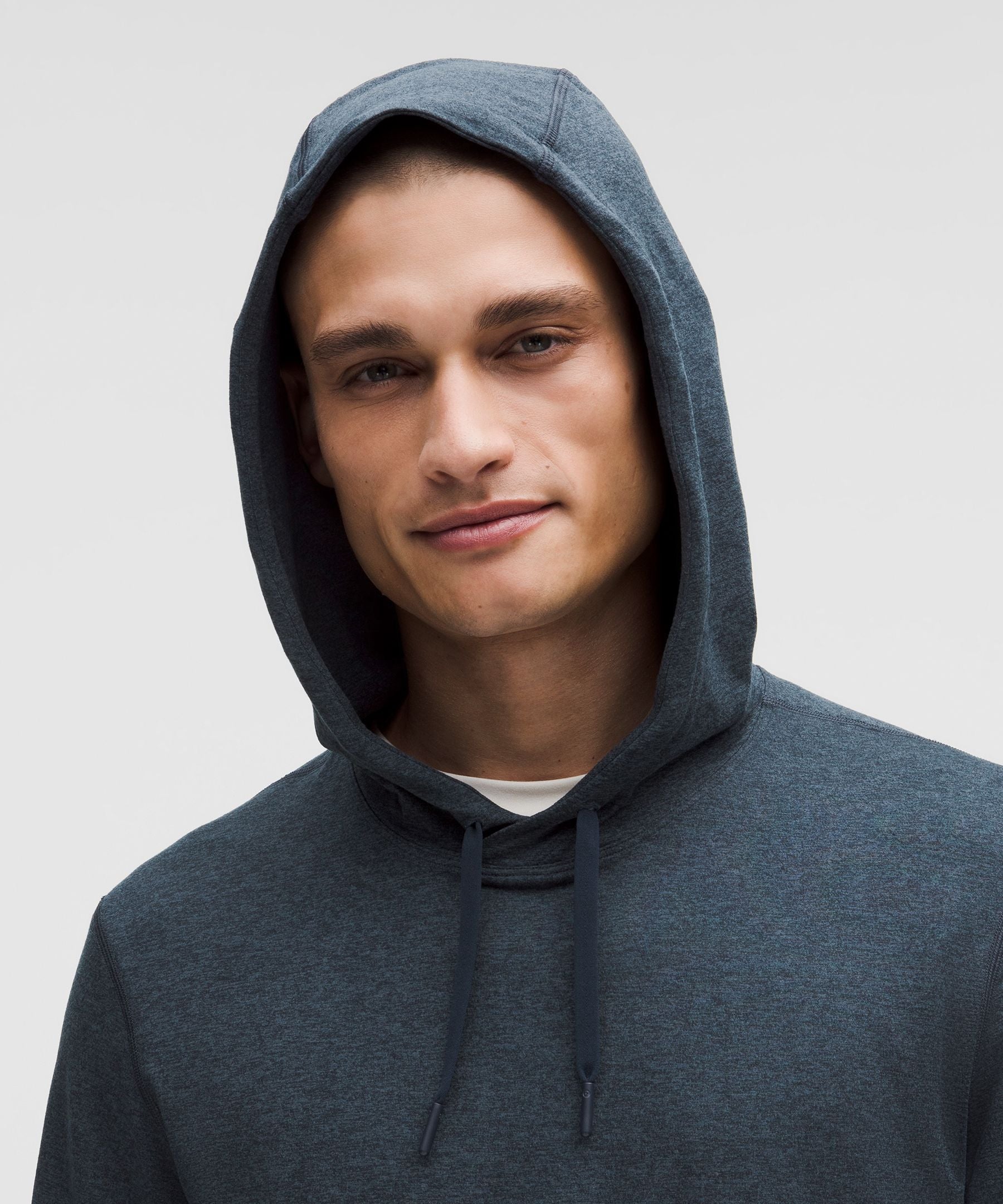 Lululemon Soft Jersey Pullover Hoodie Heathered Classic Navy/Heathered True Navy