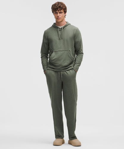 Lululemon Soft Jersey Pullover Hoodie Heathered Palm Deco/Heathered Bay Leaf