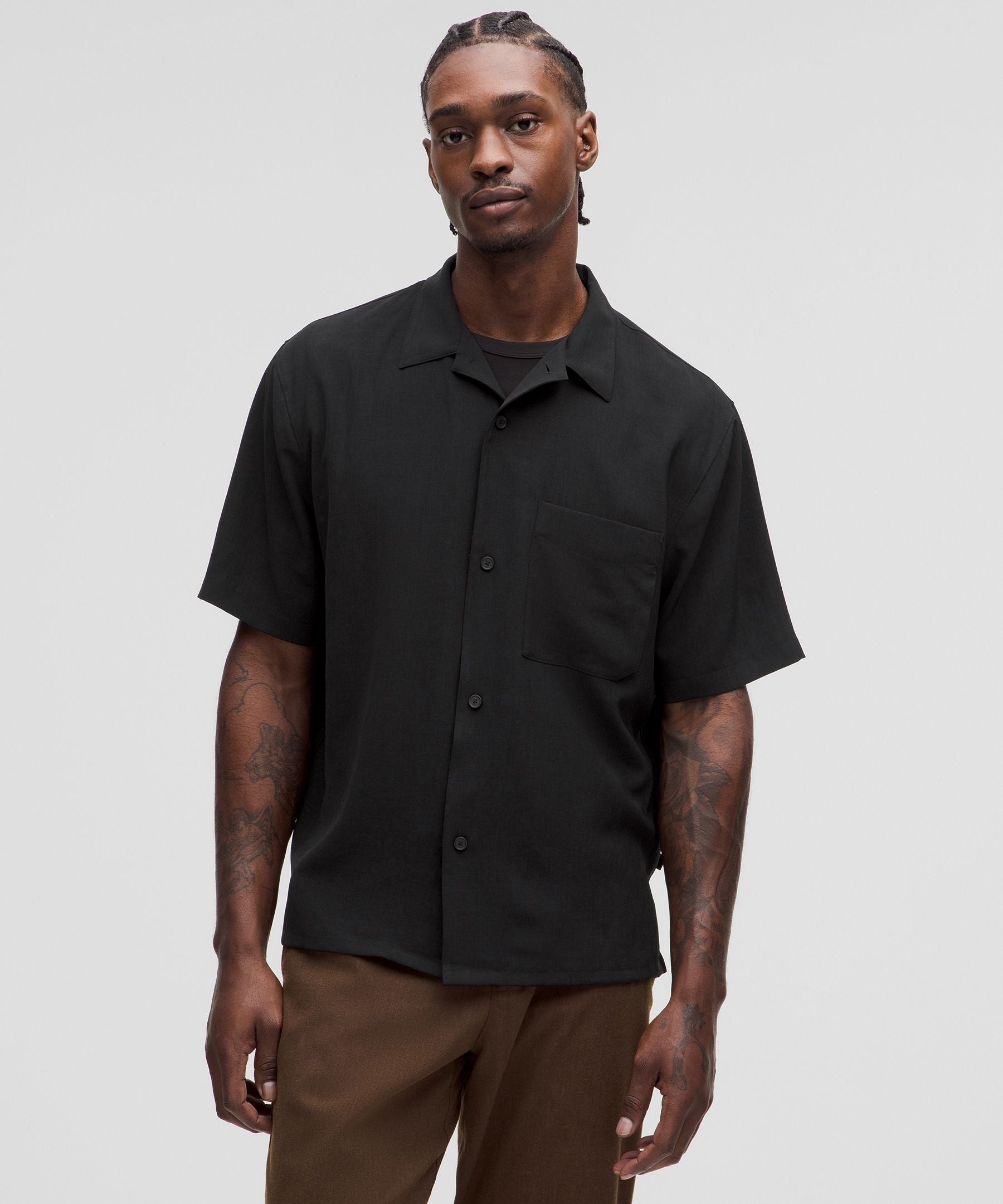Lululemon Lightweight Camp Collar Button-Up Shirt *Pocket