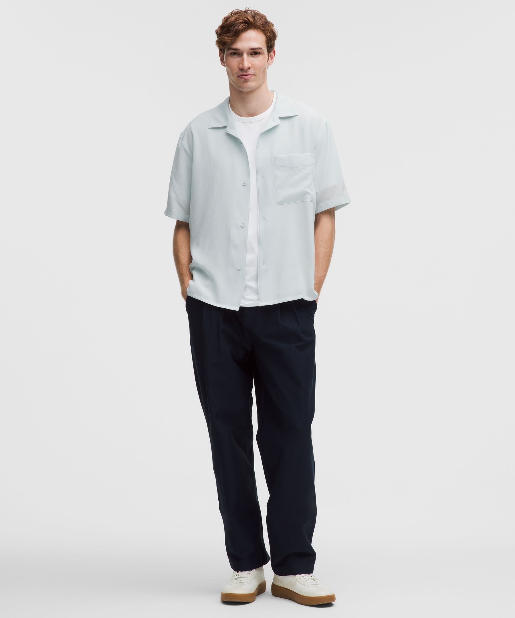 Lululemon Lightweight Camp Collar Button-Up Shirt *Pocket