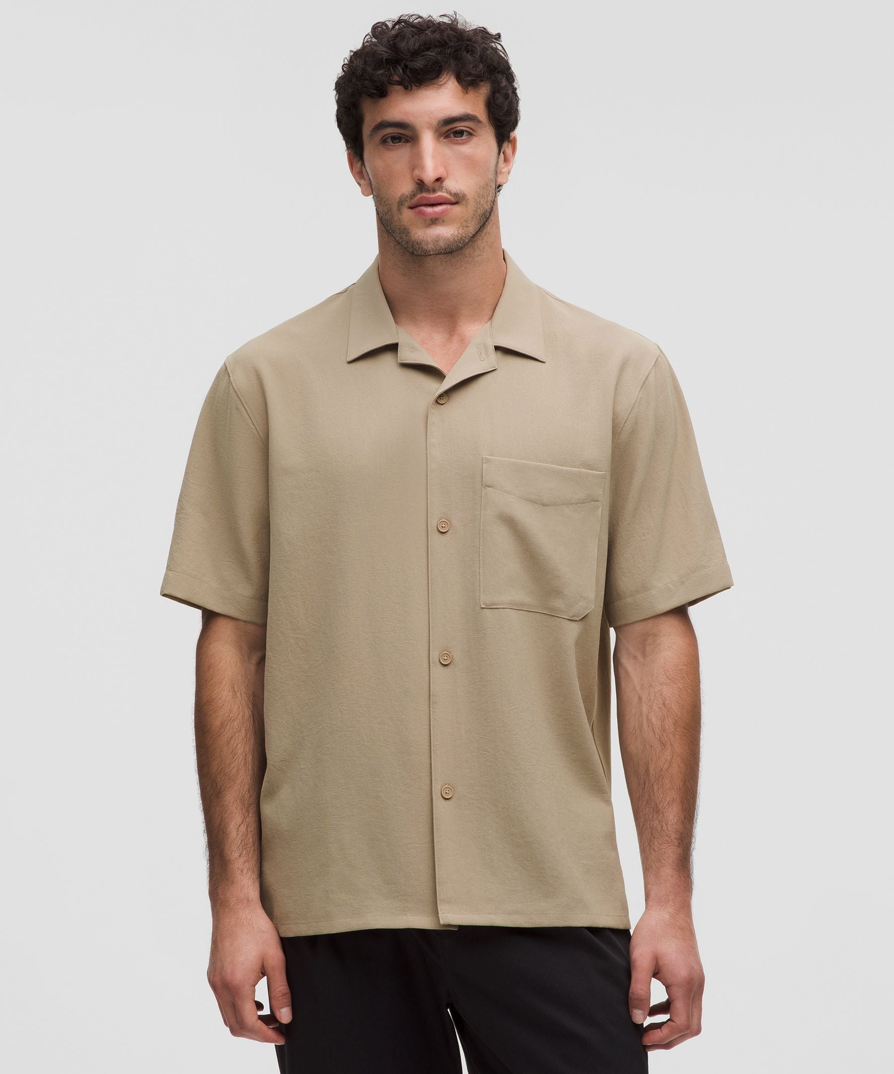 Lululemon Lightweight Camp Collar Button-Up Shirt *Pocket