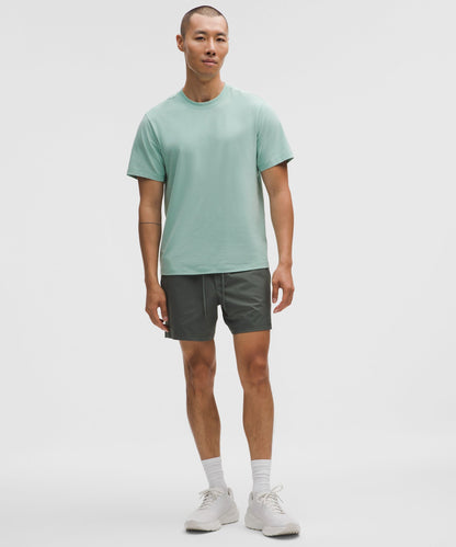 Lululemon Zeroed In Short-Sleeve Shirt Sea Water