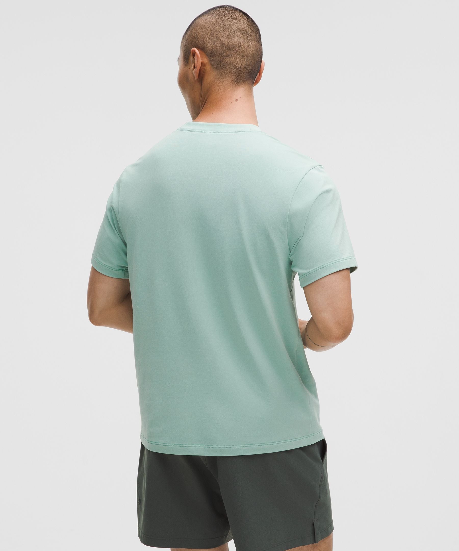 Lululemon Zeroed In Short-Sleeve Shirt Sea Water