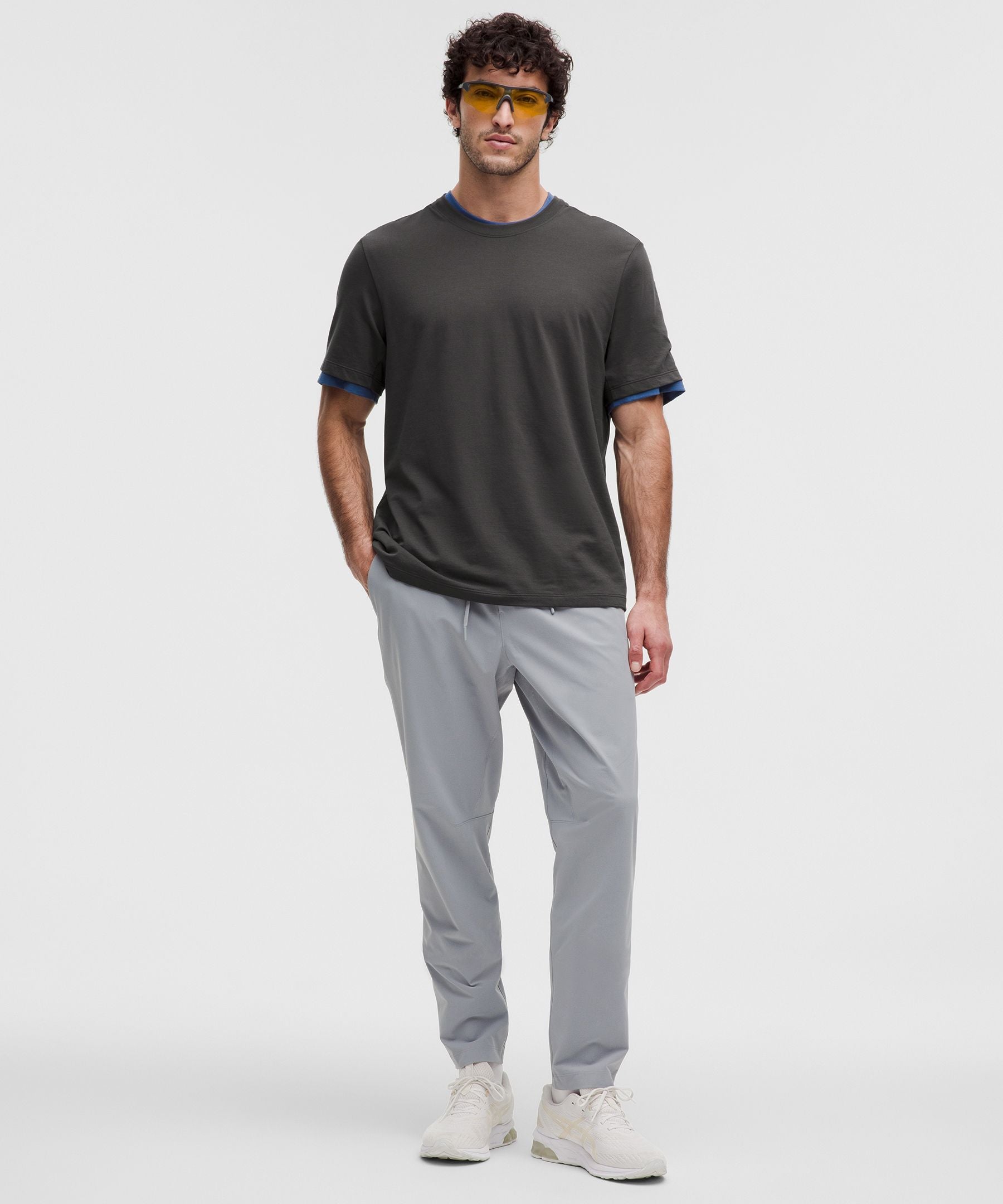 Lululemon Zeroed In Short-Sleeve Shirt Graphite Grey