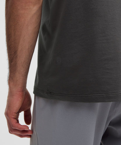 Lululemon Zeroed In Short-Sleeve Shirt Graphite Grey
