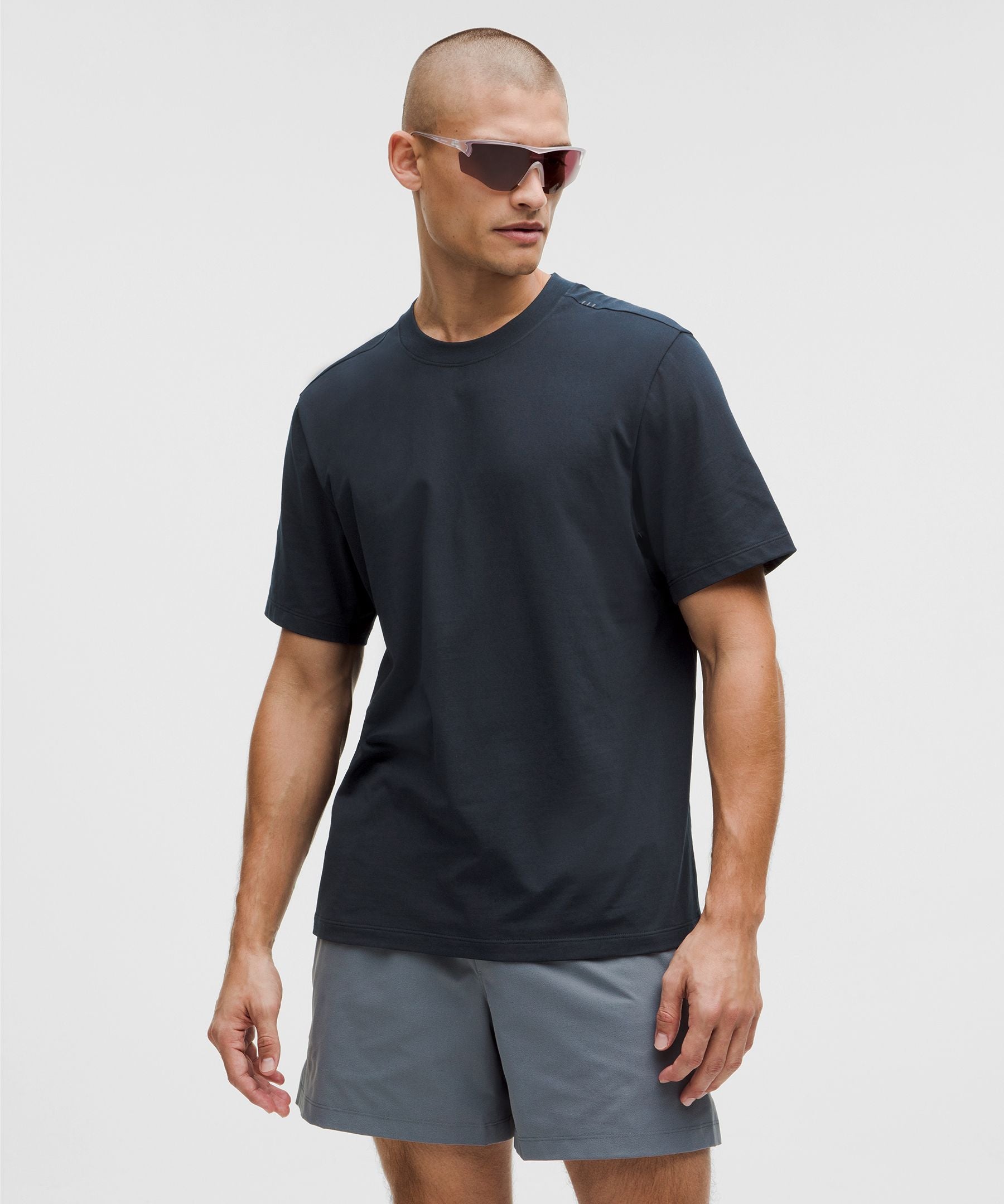 Lululemon Zeroed In Short-Sleeve Shirt True Navy