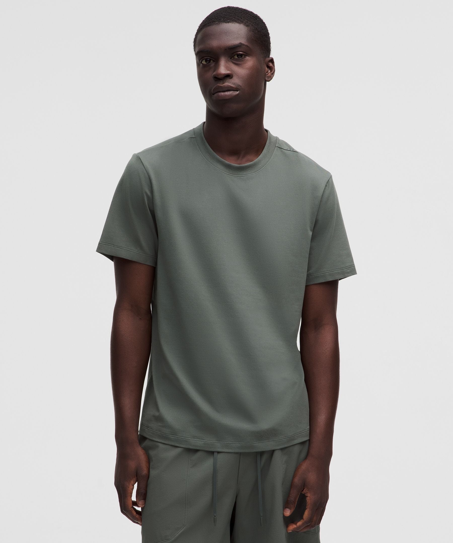 Lululemon Zeroed In Short-Sleeve Shirt Palm Deco