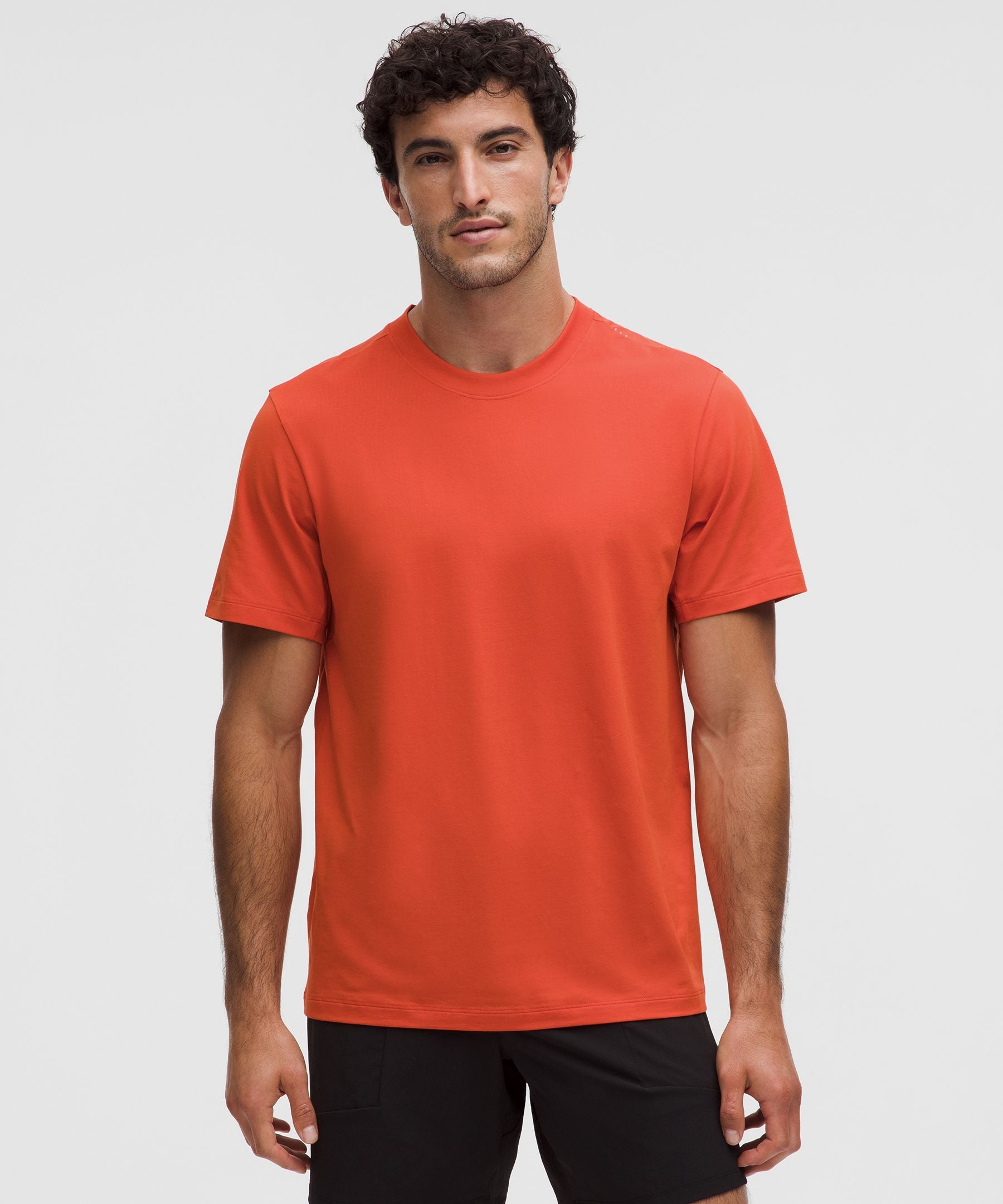 Lululemon Zeroed In Short-Sleeve Shirt Sunburst Orange