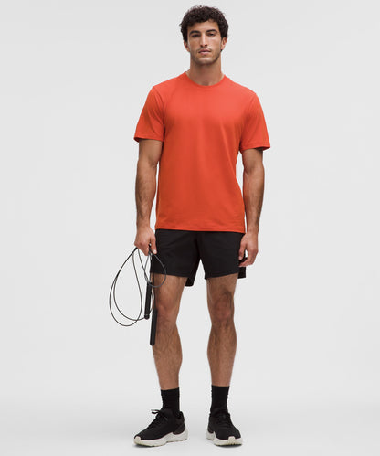 Lululemon Zeroed In Short-Sleeve Shirt Sunburst Orange