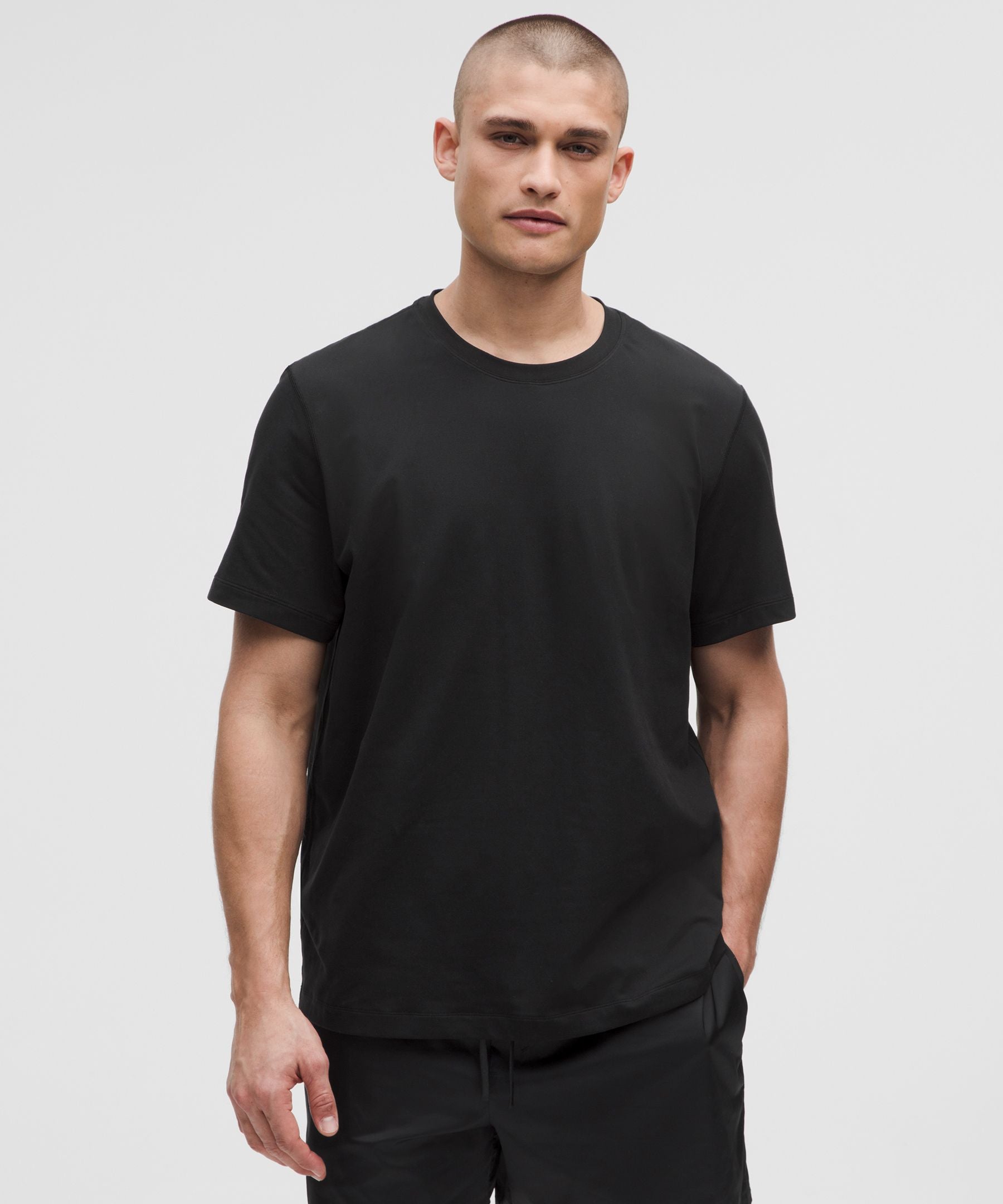 Lululemon Soft Jersey Short-Sleeve Shirt Black