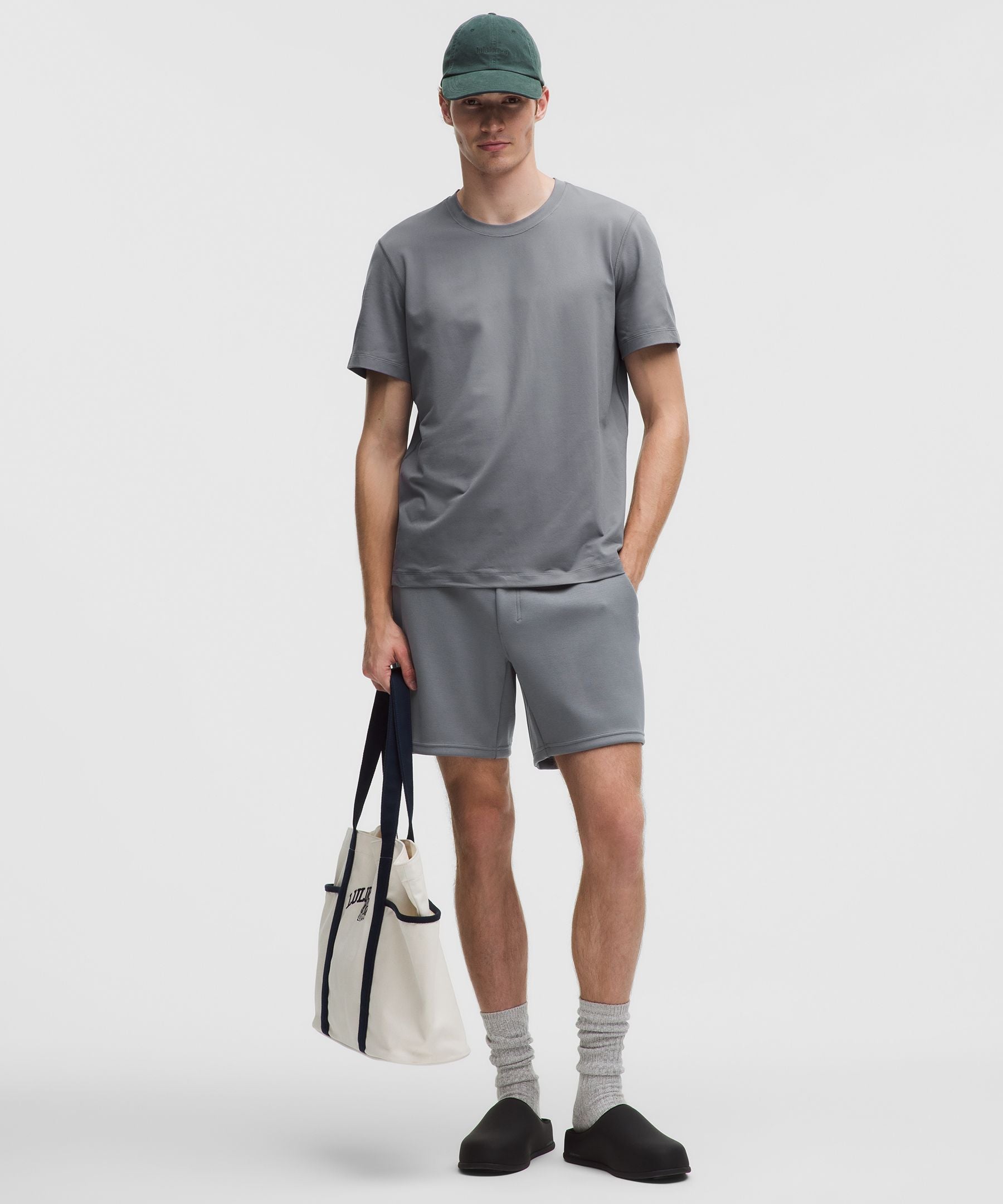 Lululemon Soft Jersey Short-Sleeve Shirt Solar Grey
