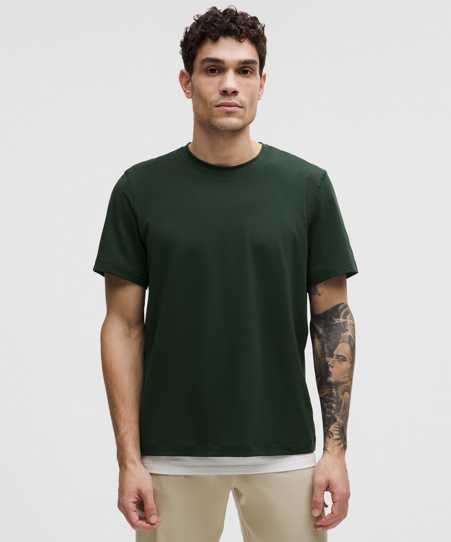 Lululemon Soft Jersey Short-Sleeve Shirt Rainforest Green