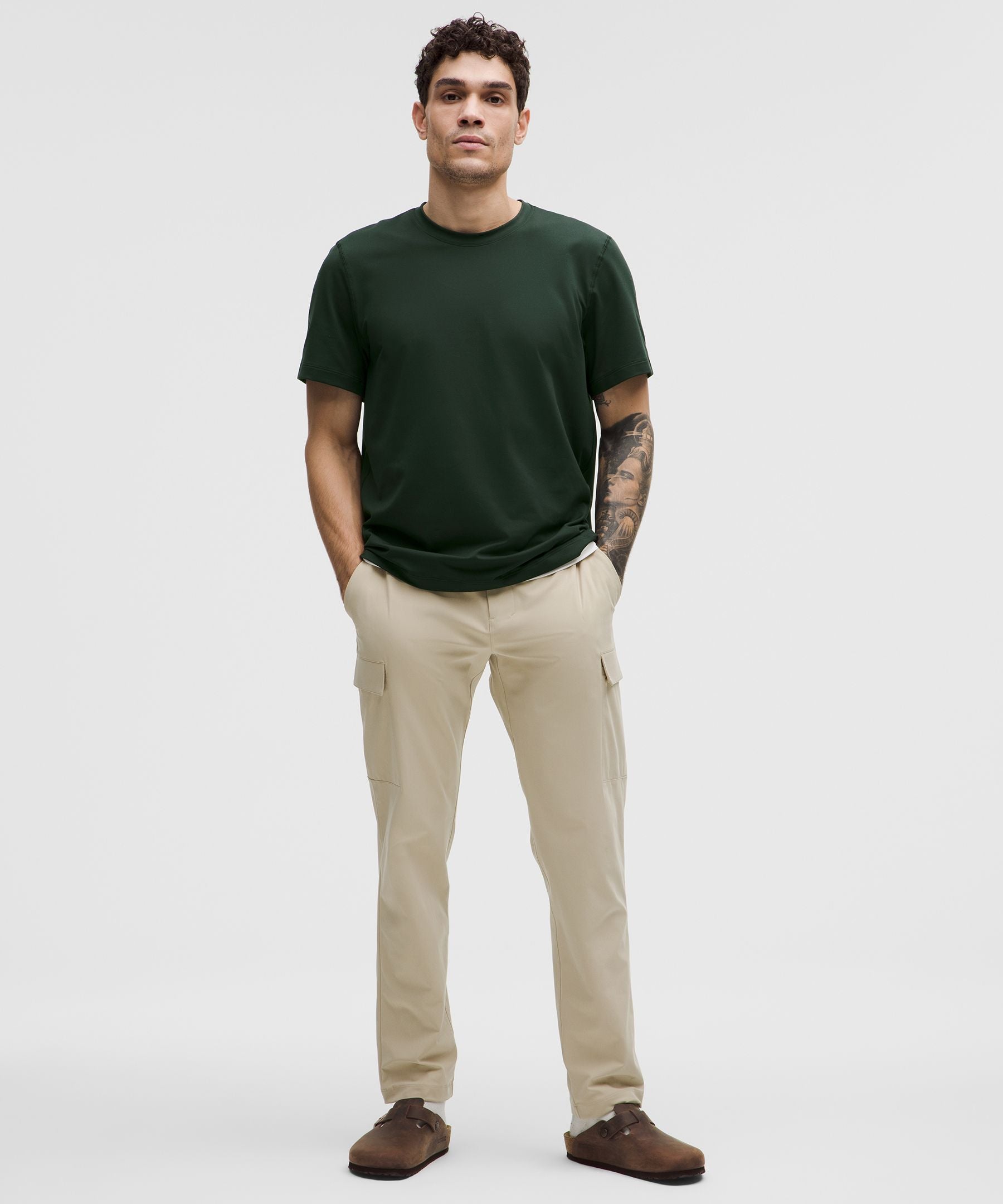 Lululemon Soft Jersey Short-Sleeve Shirt Rainforest Green