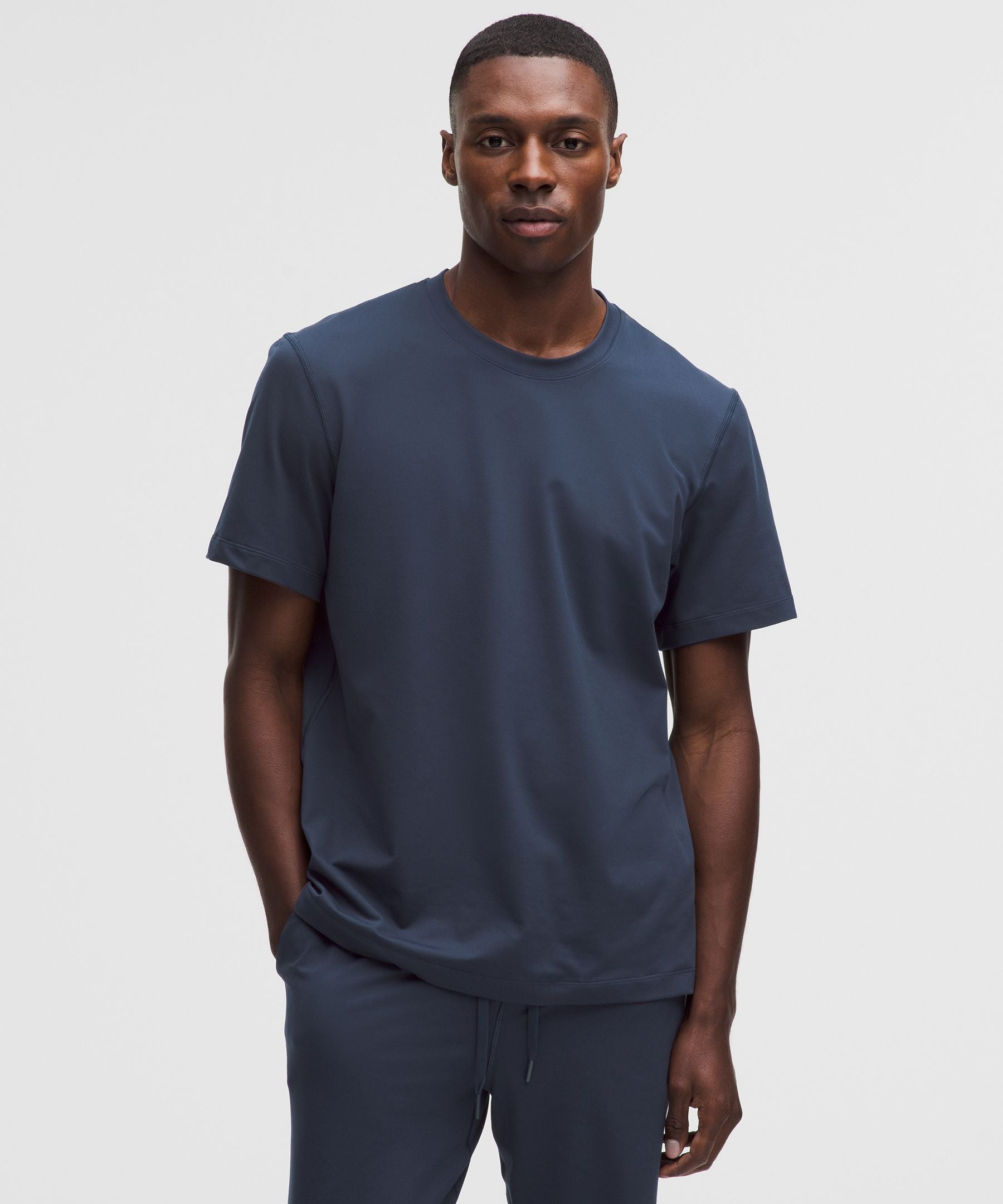 Lululemon Soft Jersey Short-Sleeve Shirt Club Blue