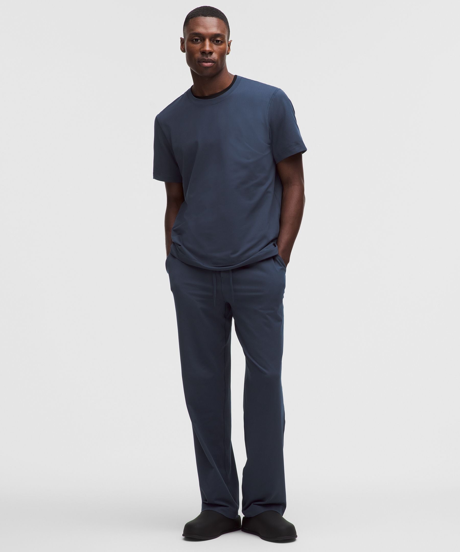 Lululemon Soft Jersey Short-Sleeve Shirt Club Blue