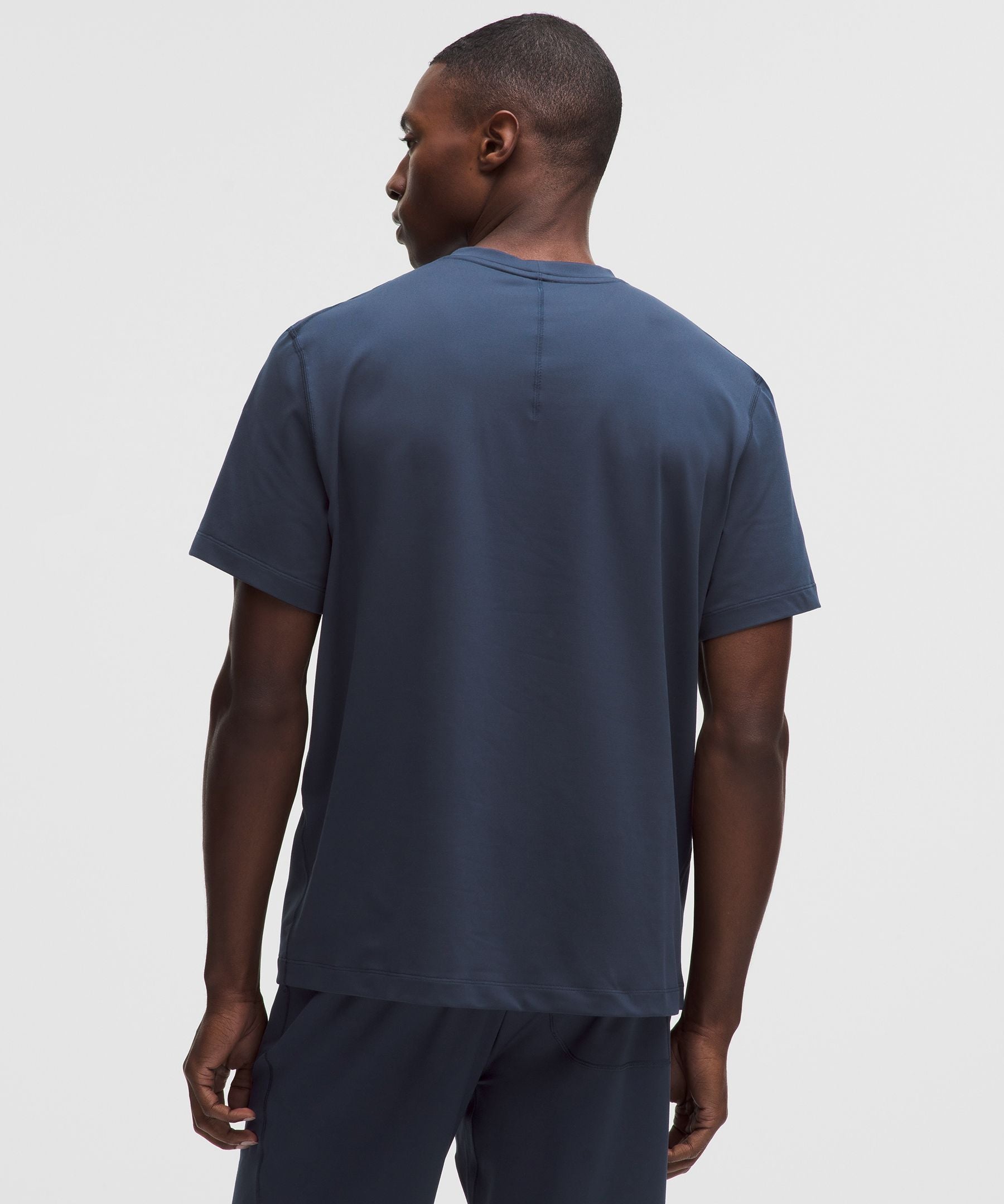 Lululemon Soft Jersey Short-Sleeve Shirt Club Blue
