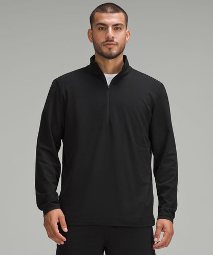 Lululemon Soft Jersey Half Zip Black