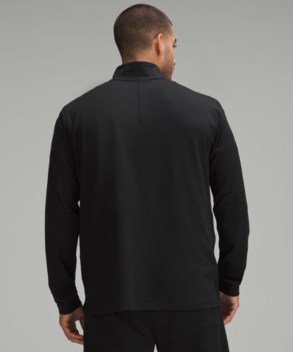 Lululemon Soft Jersey Half Zip Black