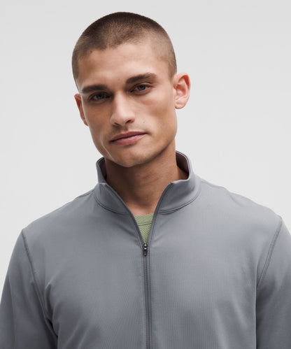Lululemon Soft Jersey Half Zip Solar Grey