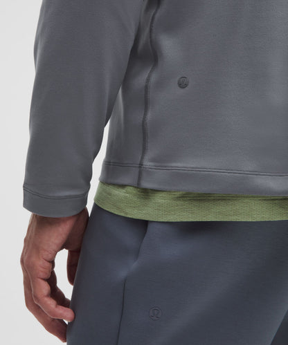 Lululemon Soft Jersey Half Zip Solar Grey