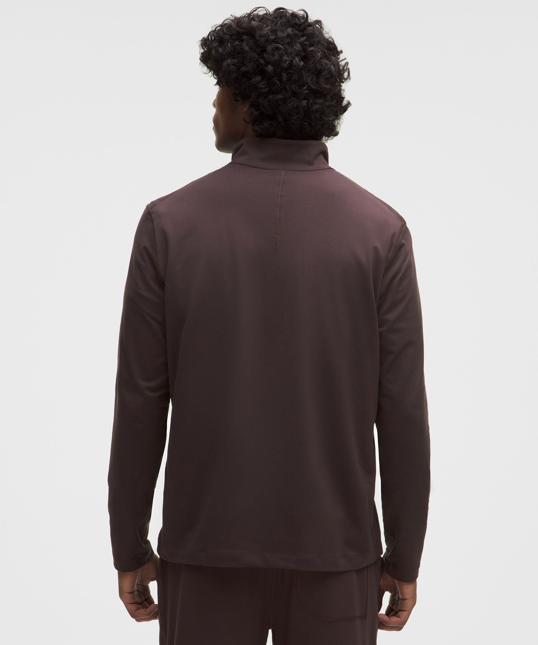Lululemon Soft Jersey Half Zip Sequoia