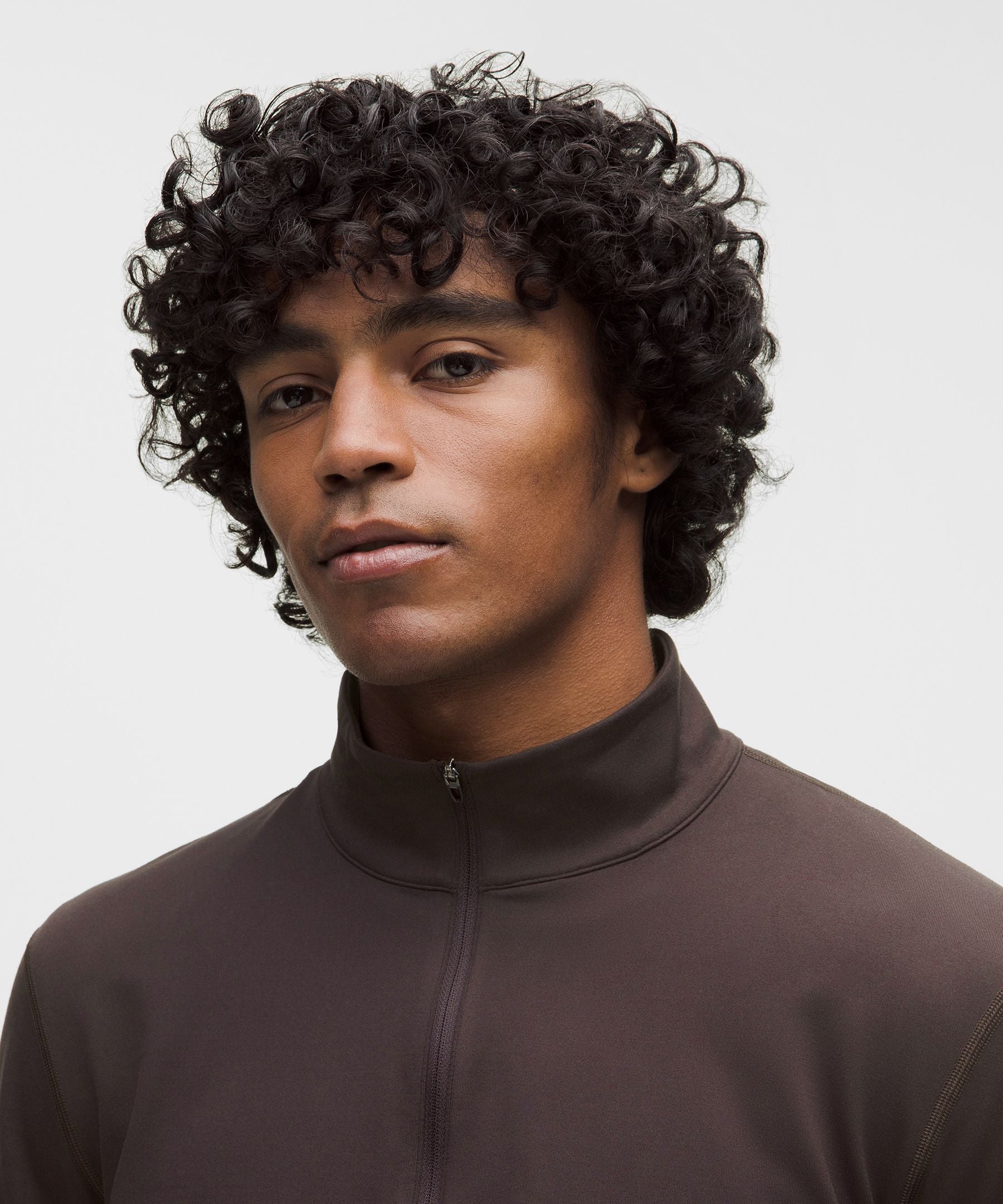 Lululemon Soft Jersey Half Zip Sequoia