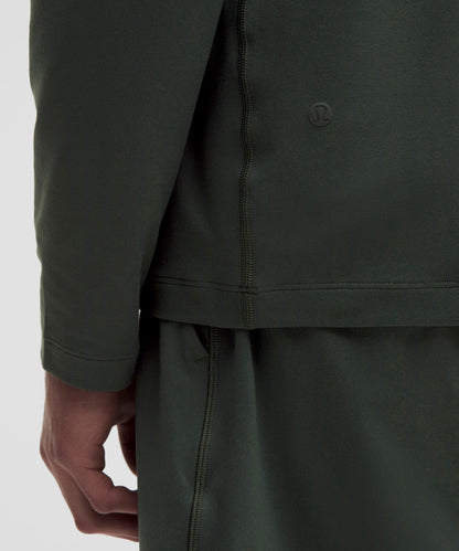 Lululemon Soft Jersey Half Zip Rainforest Green