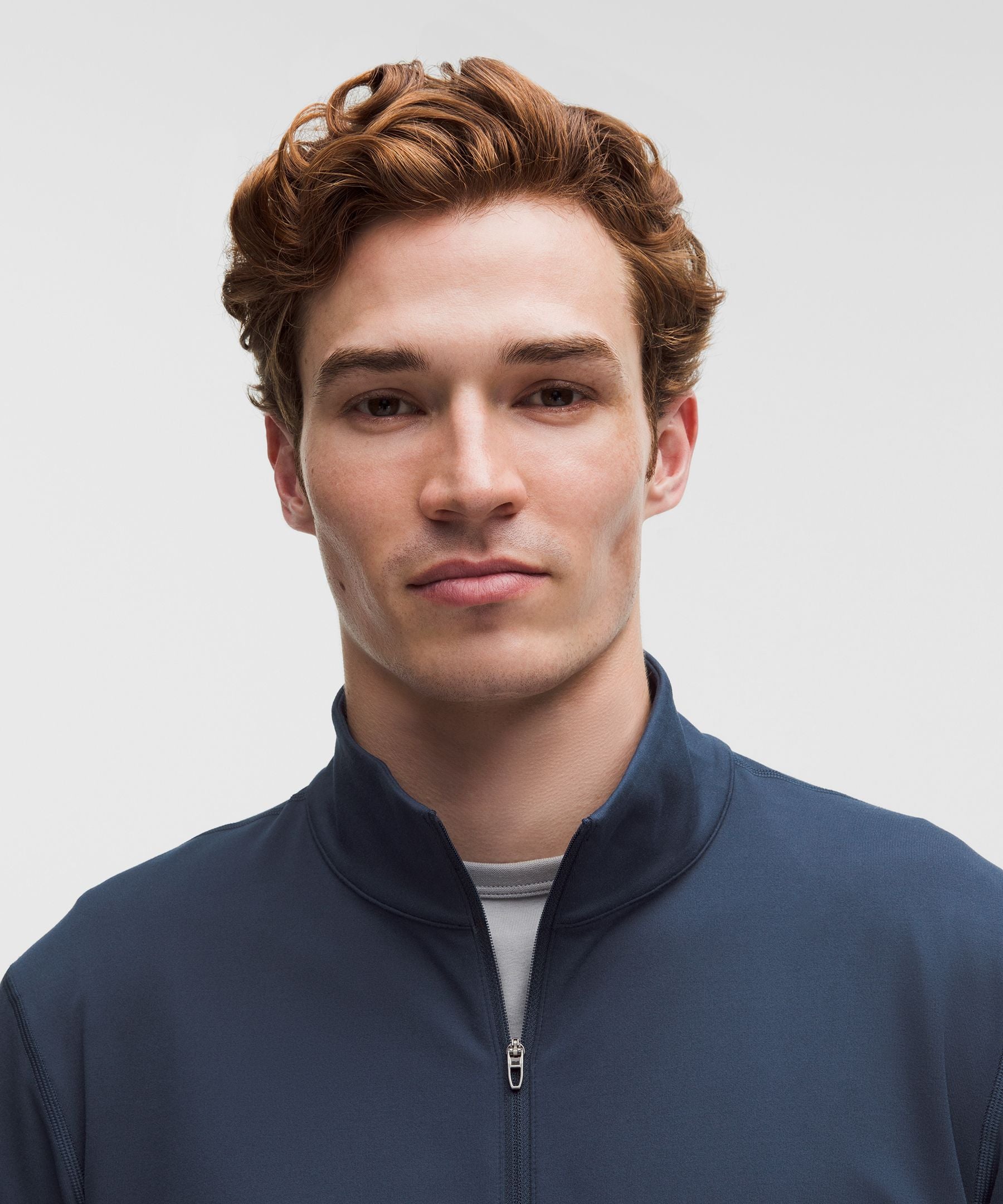 Lululemon Soft Jersey Half Zip Club Blue