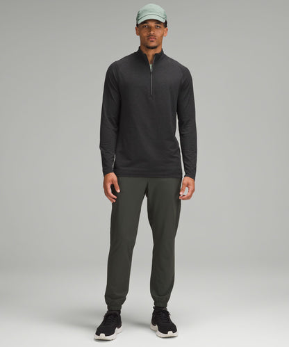 Lululemon Metal Vent Tech Half Zip Graphite Grey/Black