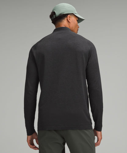 Lululemon Metal Vent Tech Half Zip Graphite Grey/Black