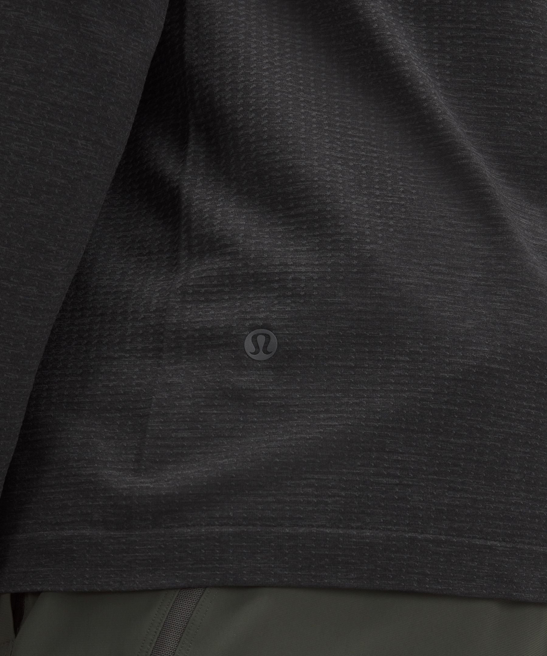 Lululemon Metal Vent Tech Half Zip Graphite Grey/Black