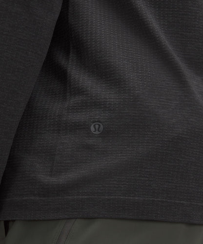 Lululemon Metal Vent Tech Half Zip Graphite Grey/Black